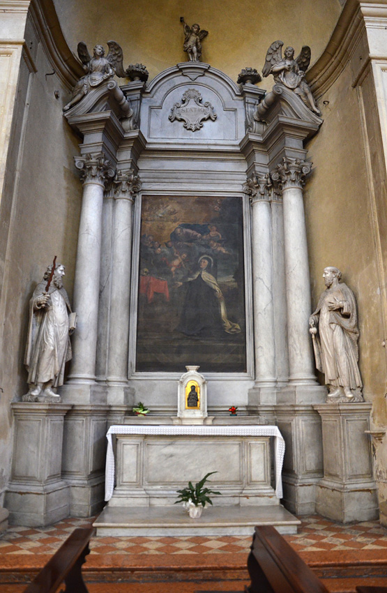Altare di S. Teresa d'Avila. Altare di S. Teresa d'Avila.